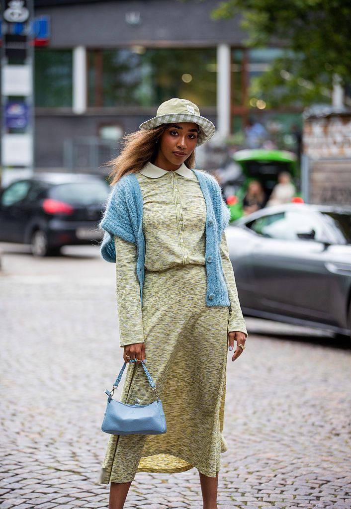 时间|get刘雯娜比同款马海毛单品 轻盈软糯温暖迷人