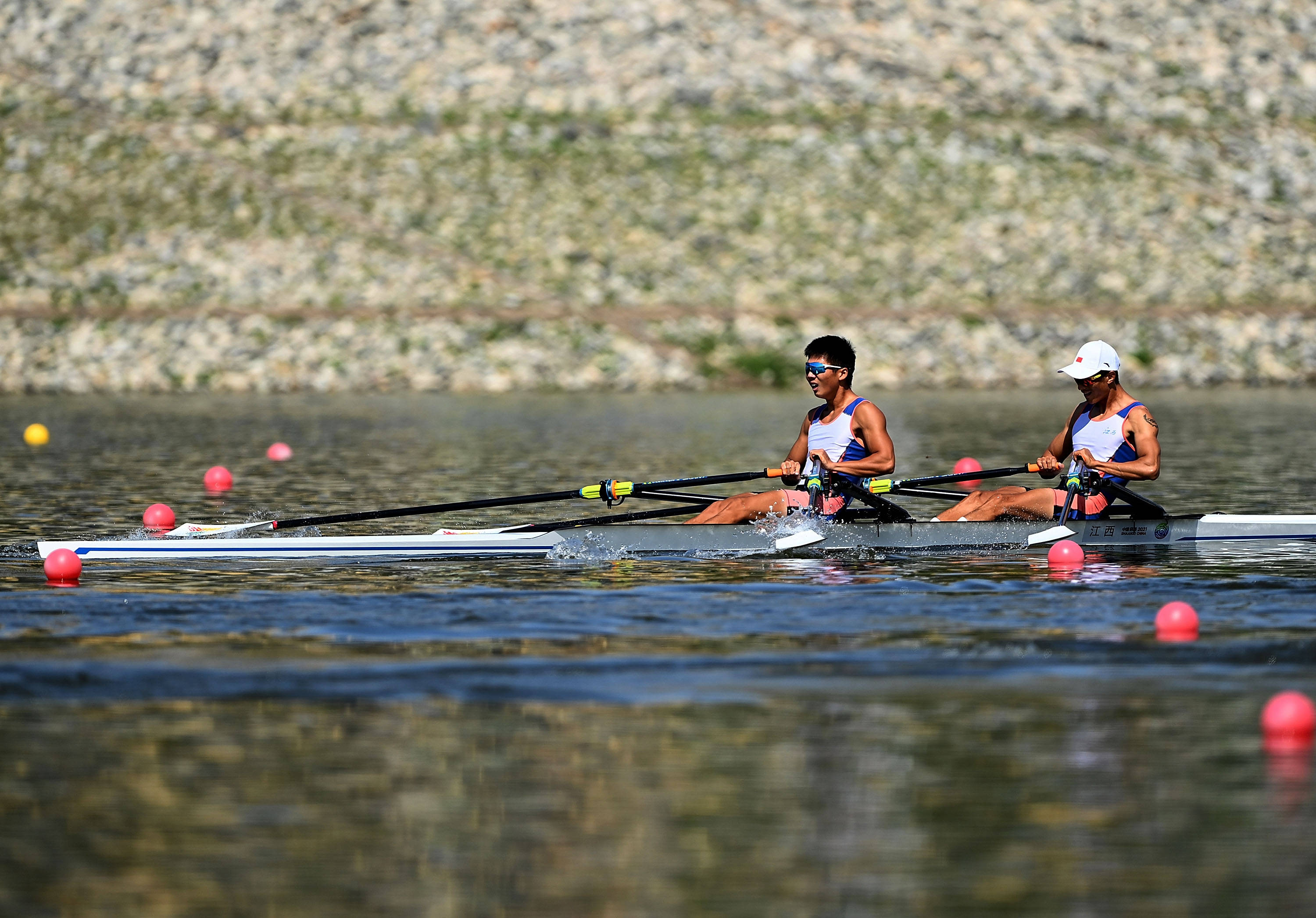 赛艇——男子轻量级双人双桨决赛赛况