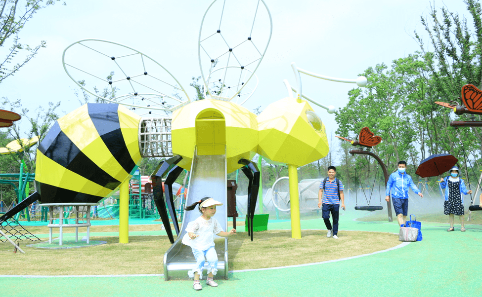 中秋小长假第一天三台山儿童探险乐园来了