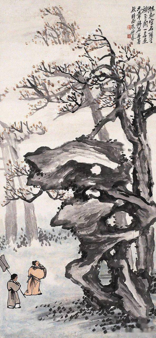 【掛け軸】「 猫戲図 程璋 號瑶笙 」中国 近代書画家 肉筆保證 唐物唐本 程璋：一个以中国画为本、以西洋画为用的绘画先行者_瑶笙