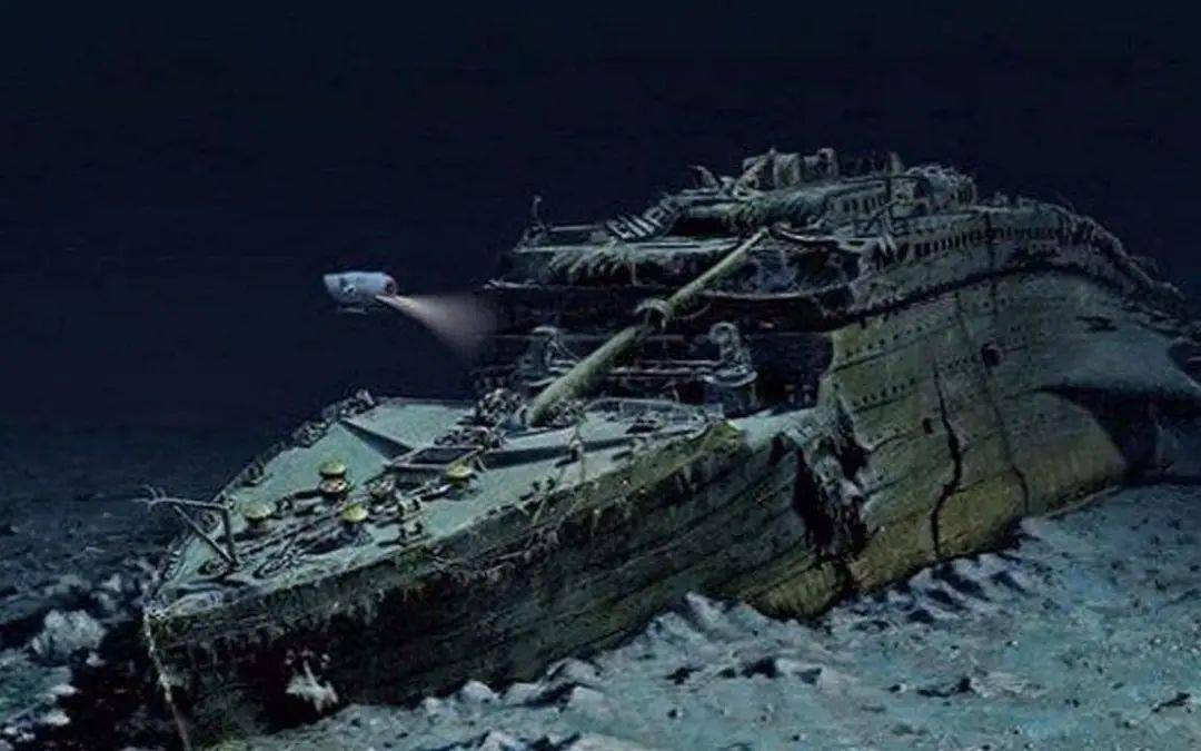 泰坦尼克沉没地点图片图片