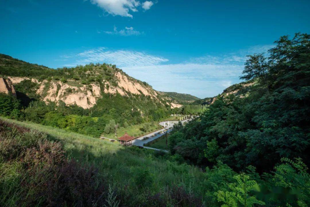 中秋泾川游久在樊笼里复得返自然泾川田家沟