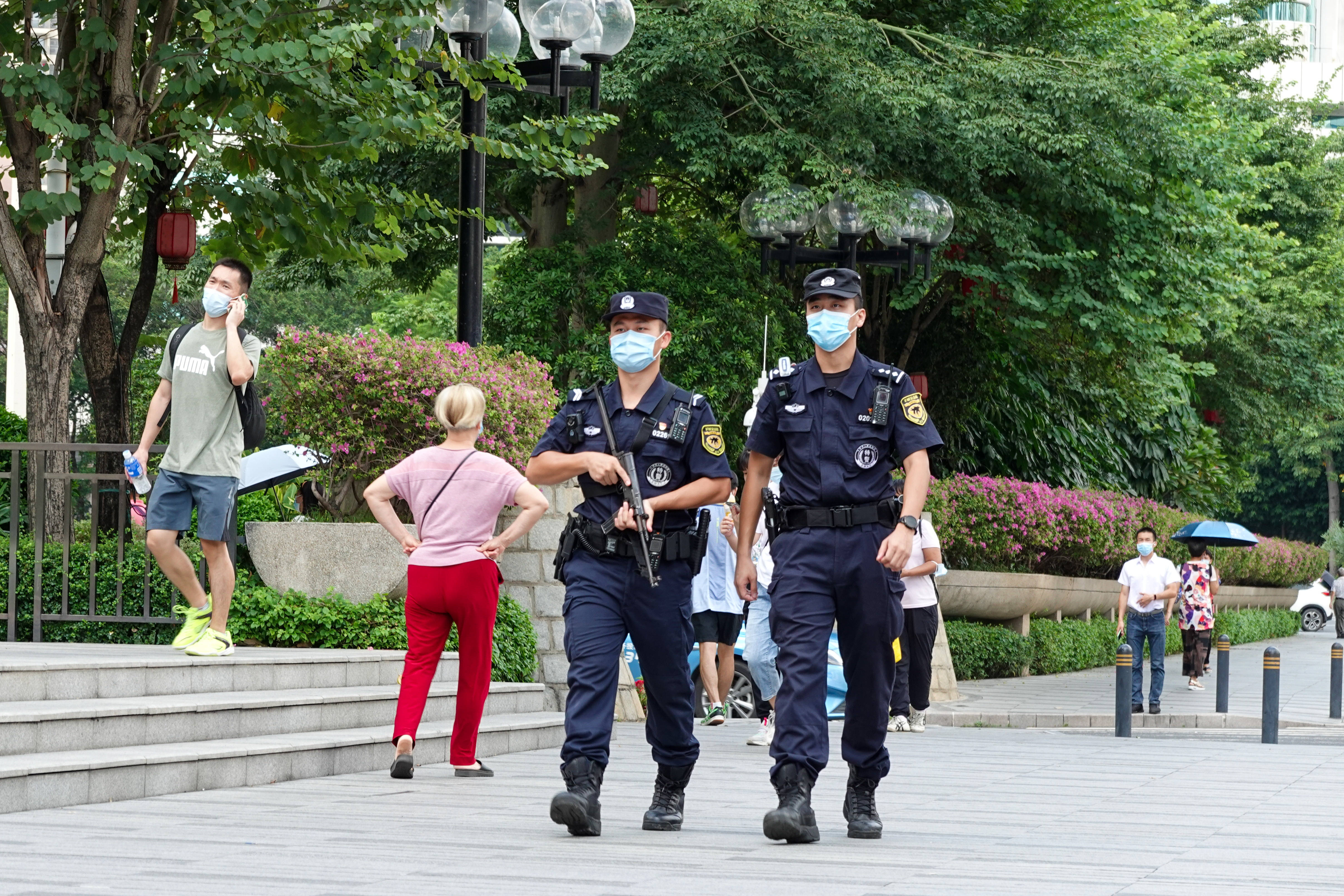 广州警备区警务图片