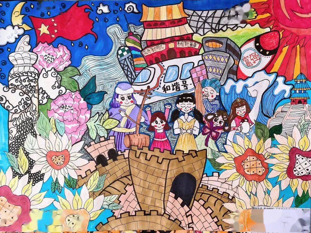 "童心向党"惠州市少儿绘画比赛来了!