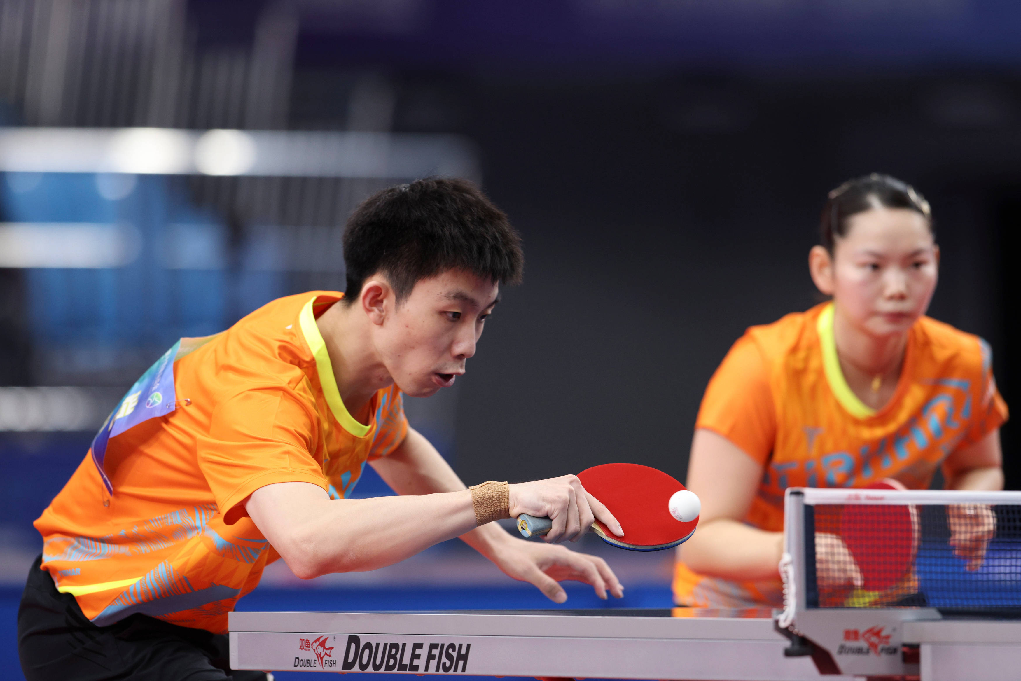 乒乓球——混合双打:周恺/何卓佳晋级八强