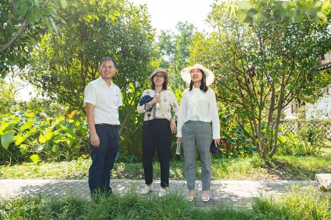 平湖市委常委何苗来林埭调研