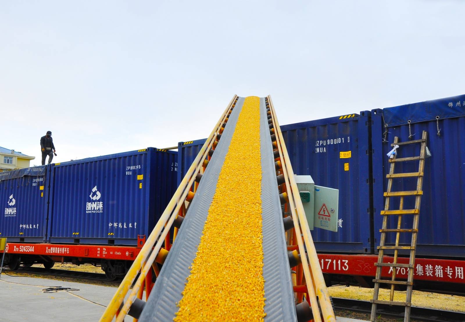 佳木斯站为货主办实事畅通粮食运输大通道