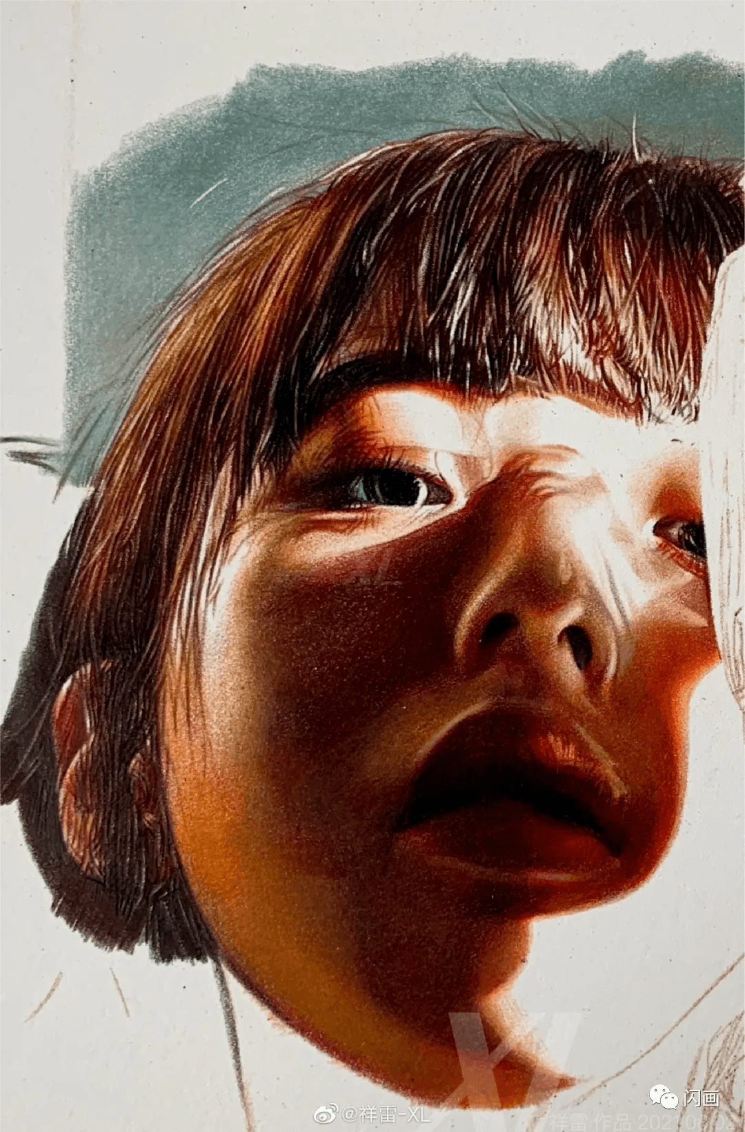 ▽▽▽孟祥雷的最新作品孟祥雷这位对画画如此痴狂的人就是:甚至可以