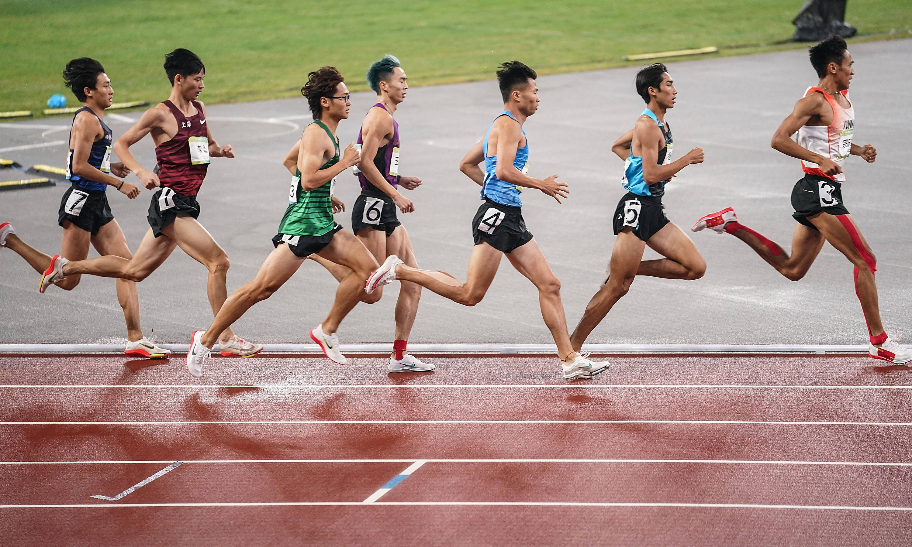 田径——男子1500米预赛赛况