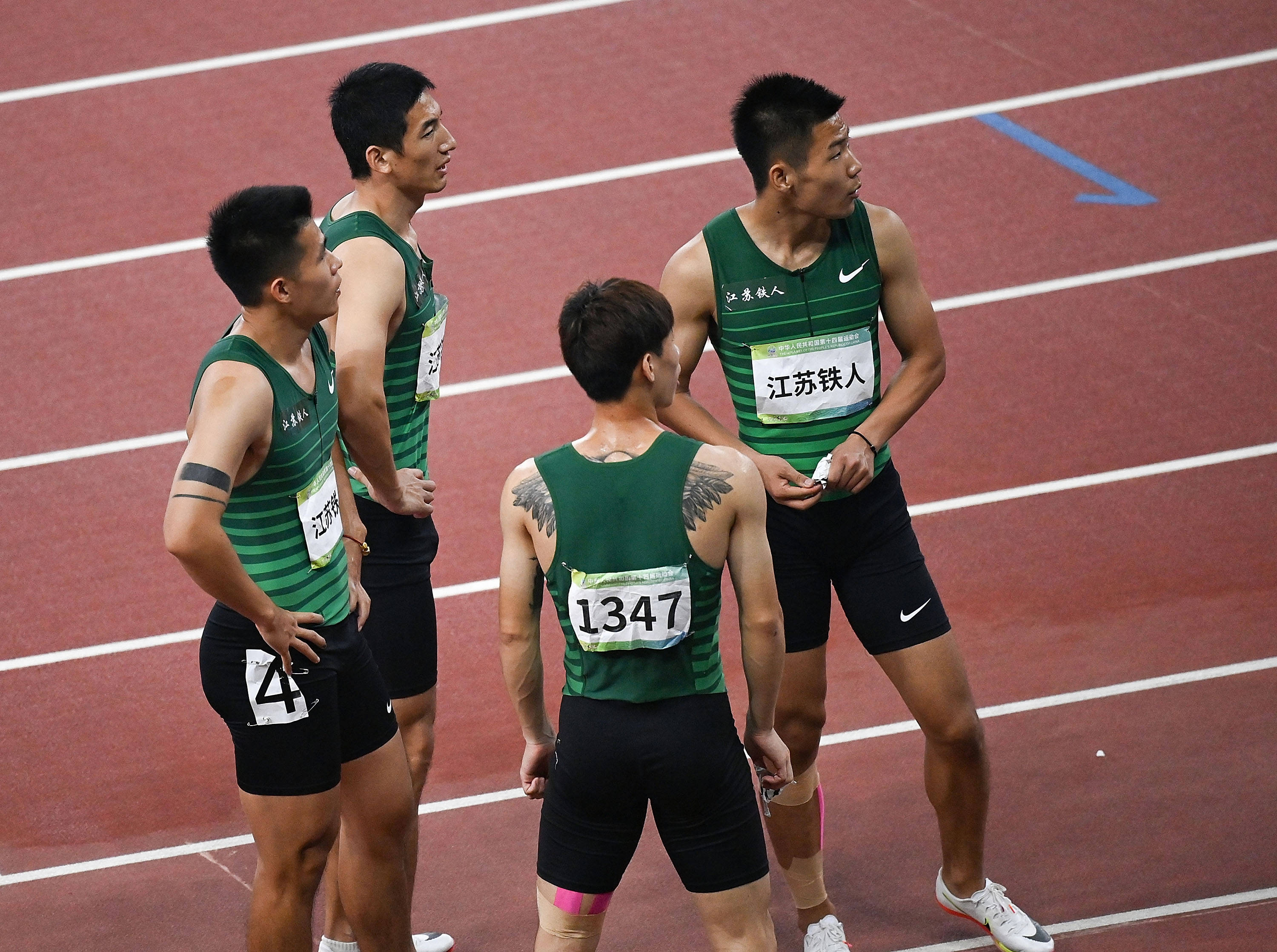 田径男子4x200米接力决赛赛况