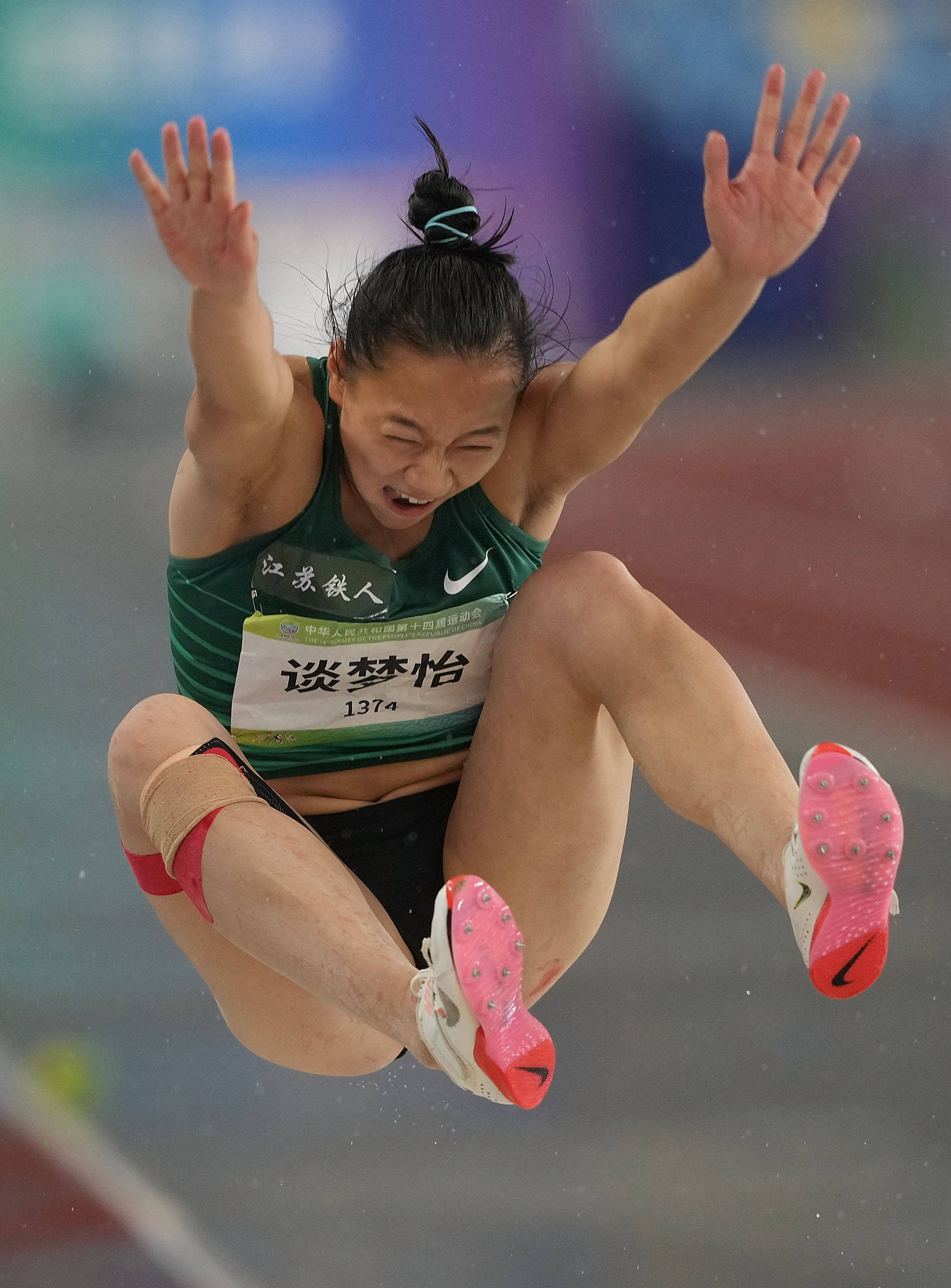 田径——女子跳远决赛赛况