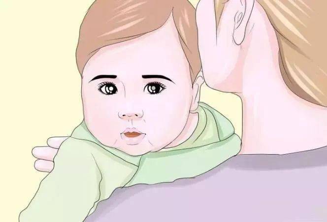 新生儿包括婴儿吃奶后容易出现溢奶或者吐奶,拍嗝是解决溢奶和吐奶