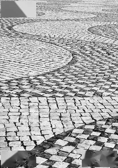 石材碎拼打破常规的铺装之美