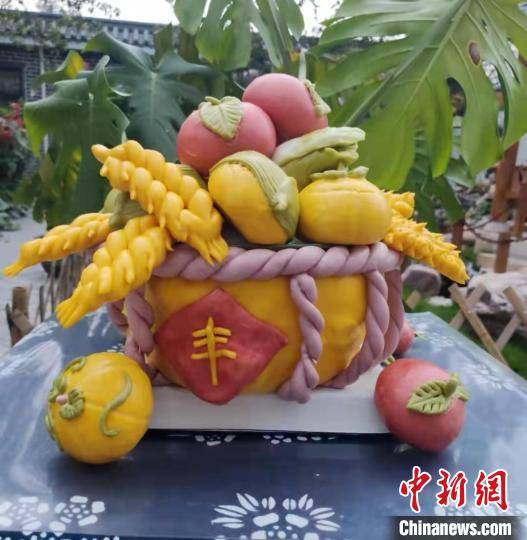 农作物|山西民间艺人重拾传统技艺 创意花馍话丰年