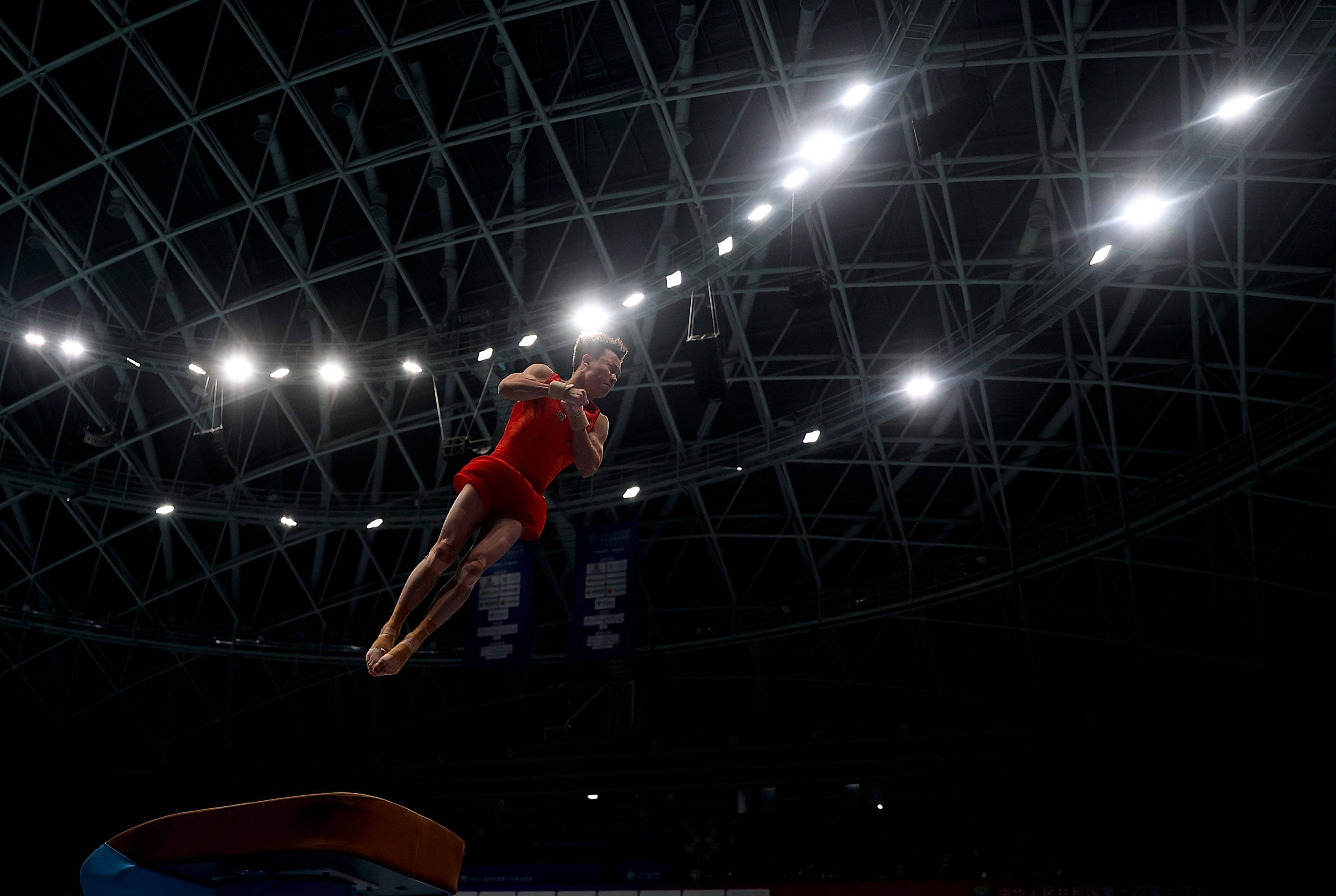 体操——男子跳马决赛赛况