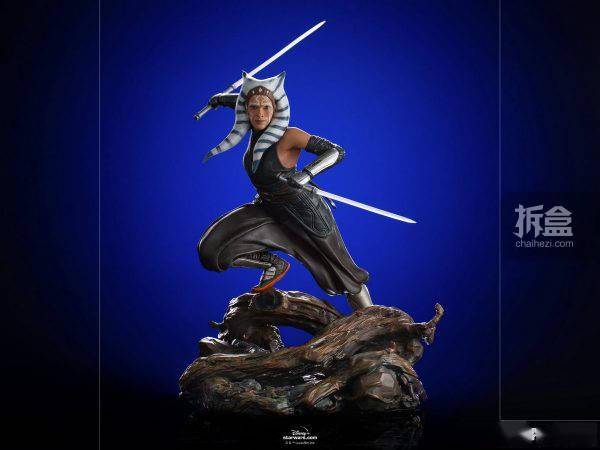 玩具IRON STUDIOS 曼达洛人2 AHSOKA TANO阿索卡塔诺 1/10雕像