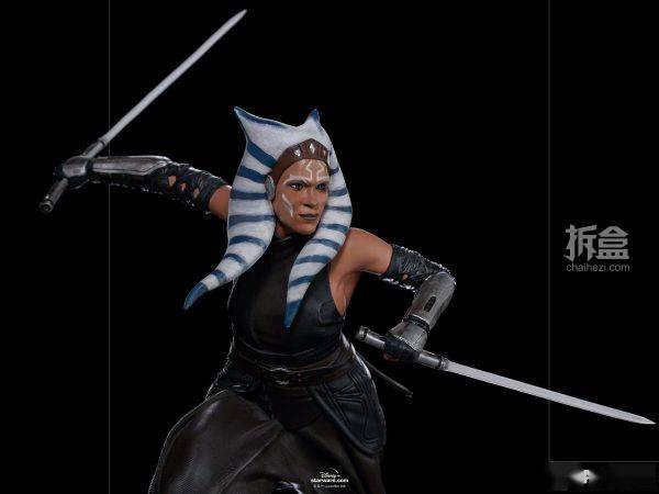 玩具IRON STUDIOS 曼达洛人2 AHSOKA TANO阿索卡塔诺 1/10雕像