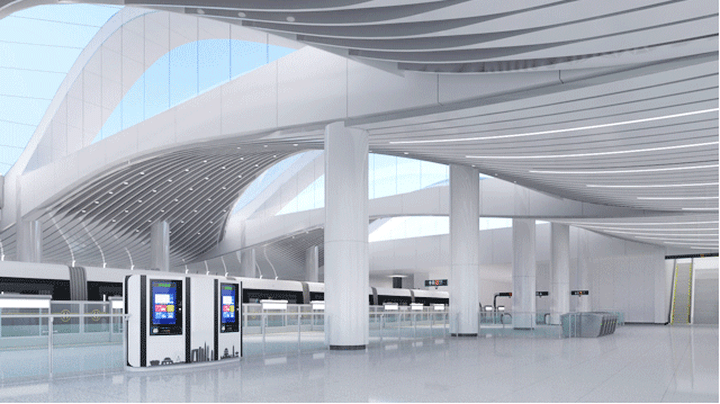 苏州轨交8号线车站装修方案效果图出炉