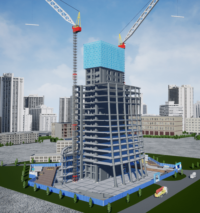 中建三局一公司bim落地秘籍(一)一招让场布建模提速50%_施工