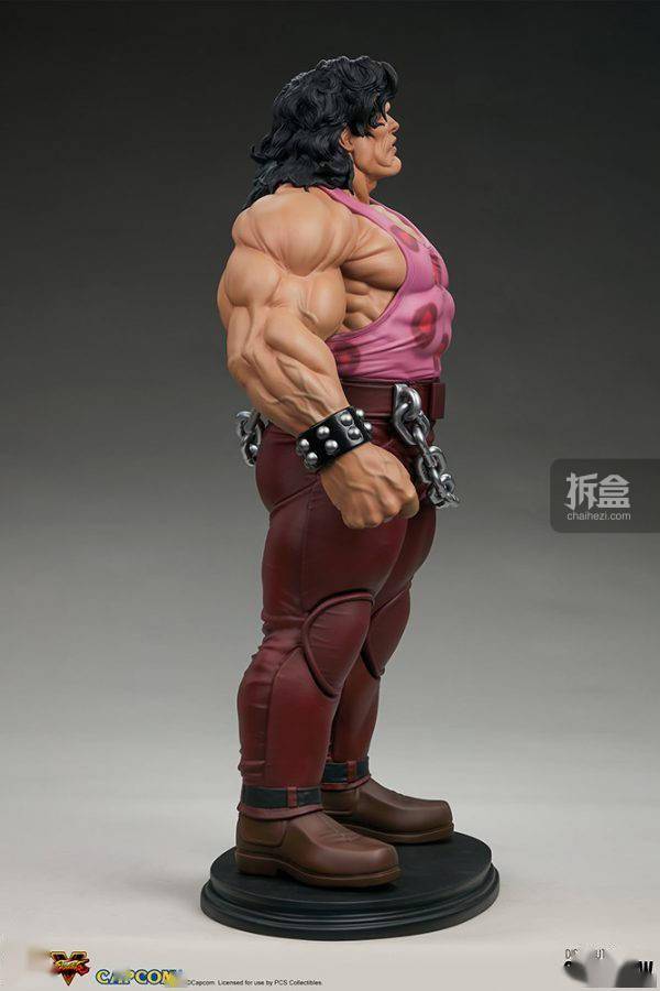 黑色 SIDESHOW PCS 1/4 街头霸王 HUGO雨果 雕像