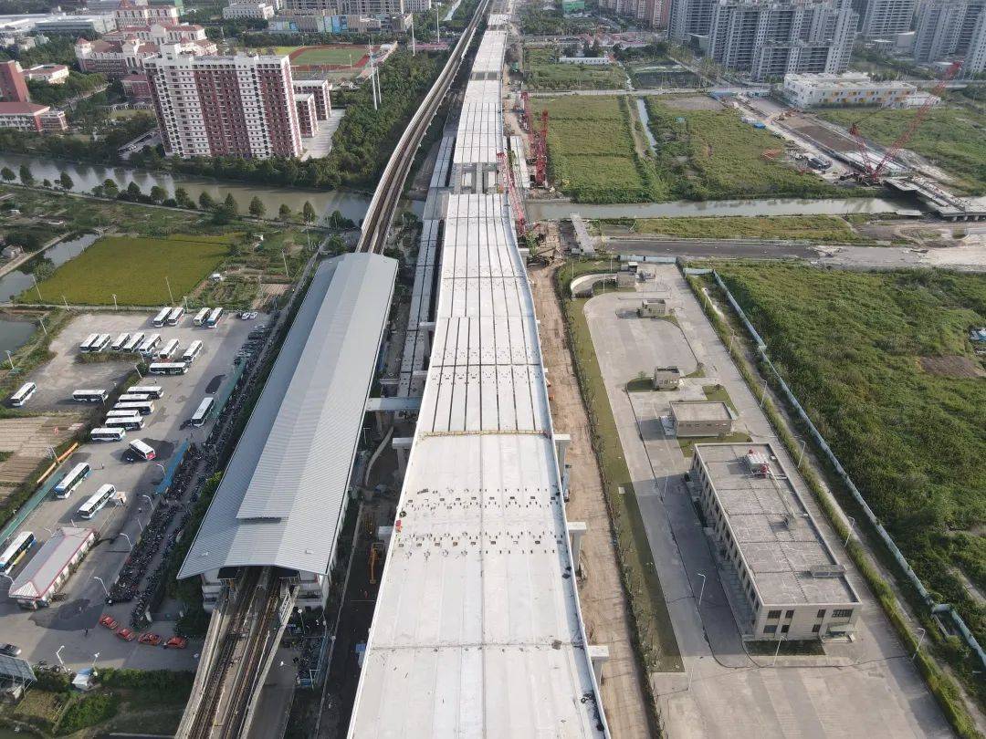 好消息!s3公路(周邓公路-周祝公路段)高架结构贯通