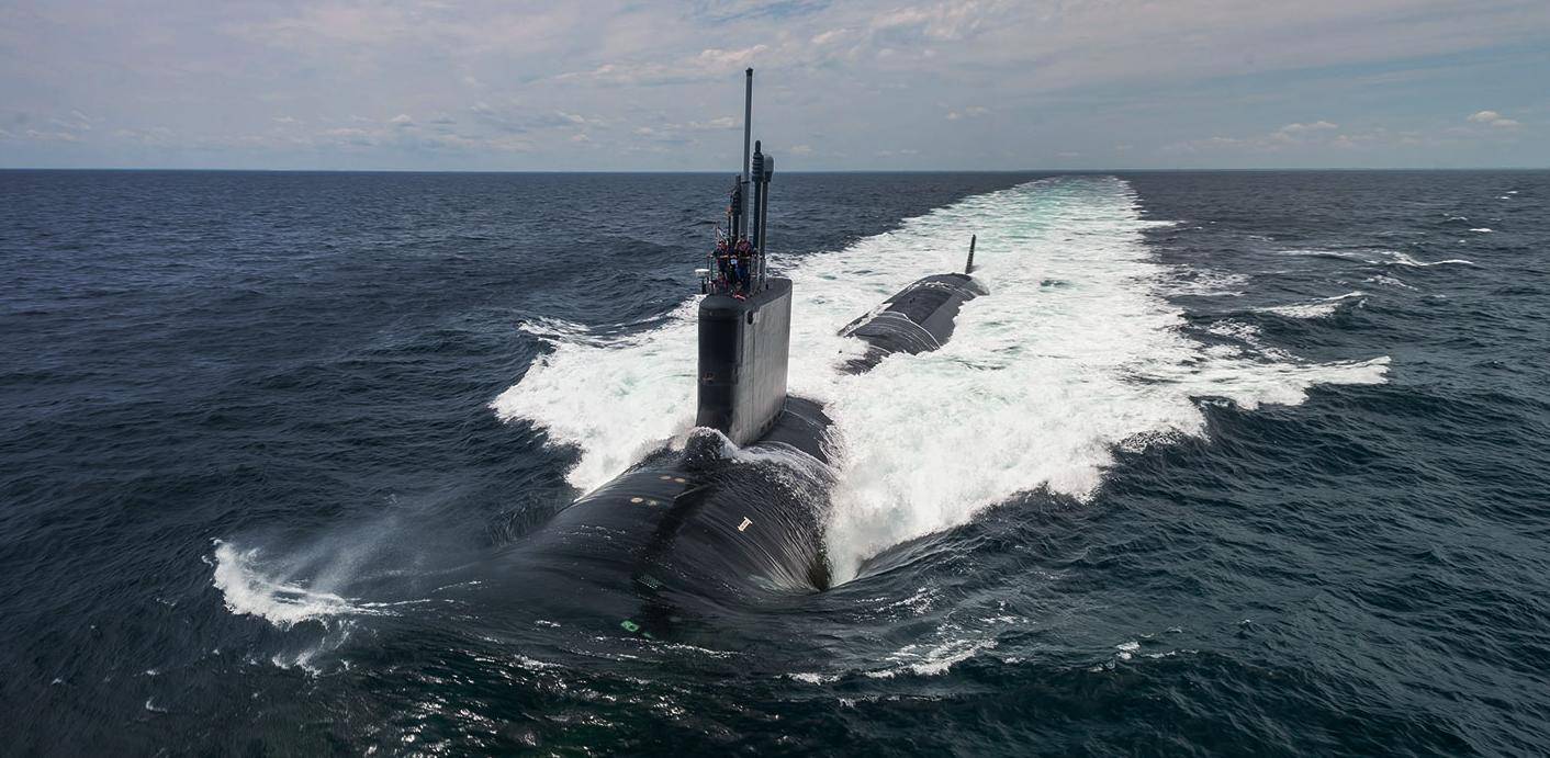 美国海军弗吉尼亚级核潜艇 资料图丨社交媒体