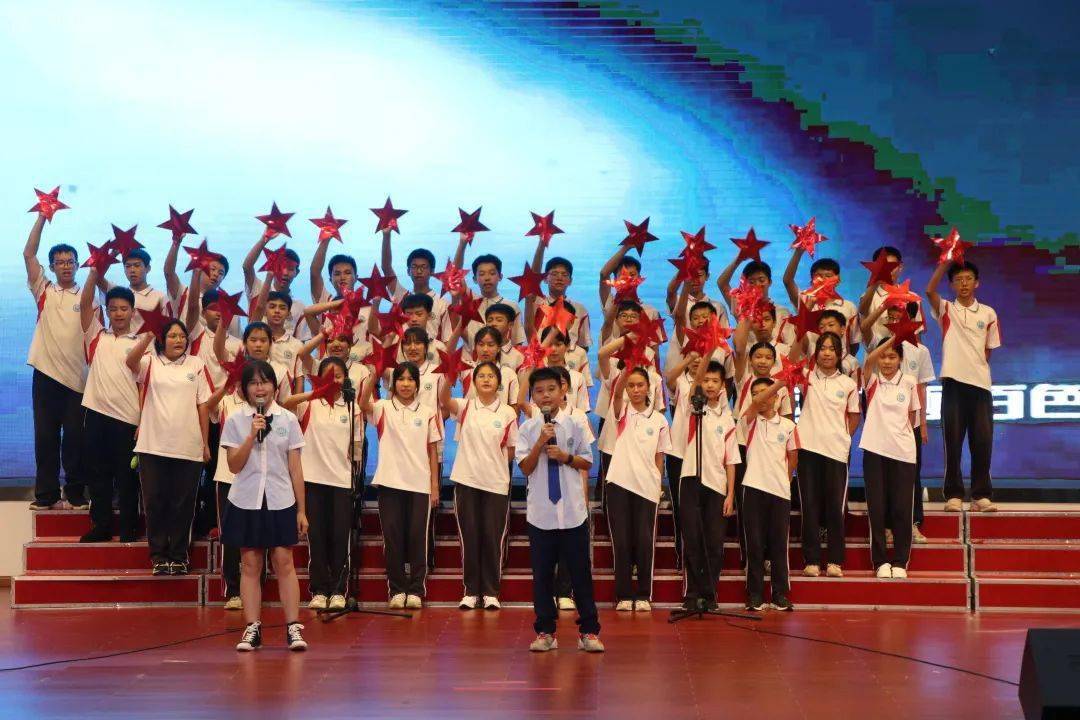 少年强·则国强丨我校举办喜迎国庆初中部合唱比赛