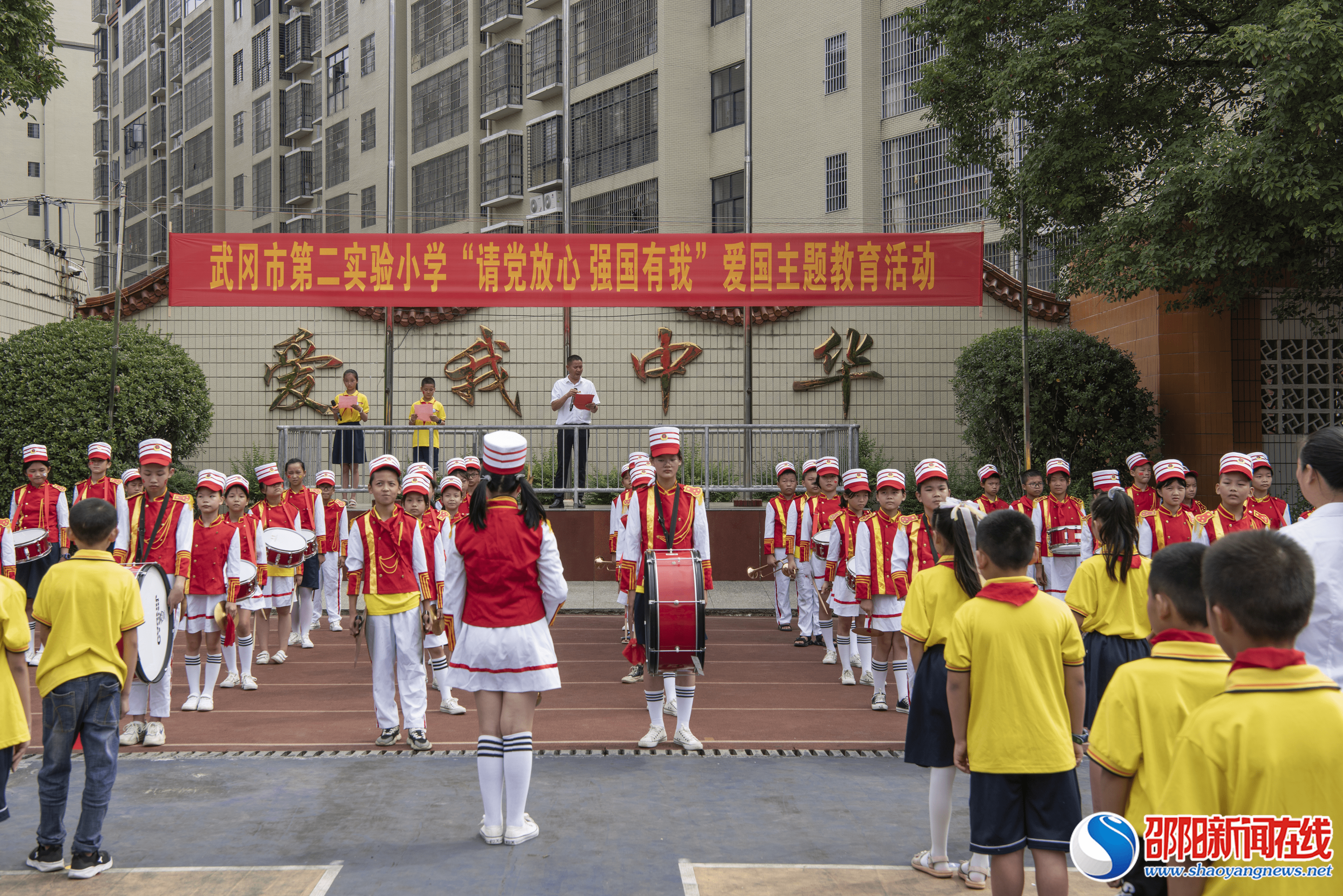 国歌|武冈市第二实验小学开展“我为祖国来庆生”主题活动