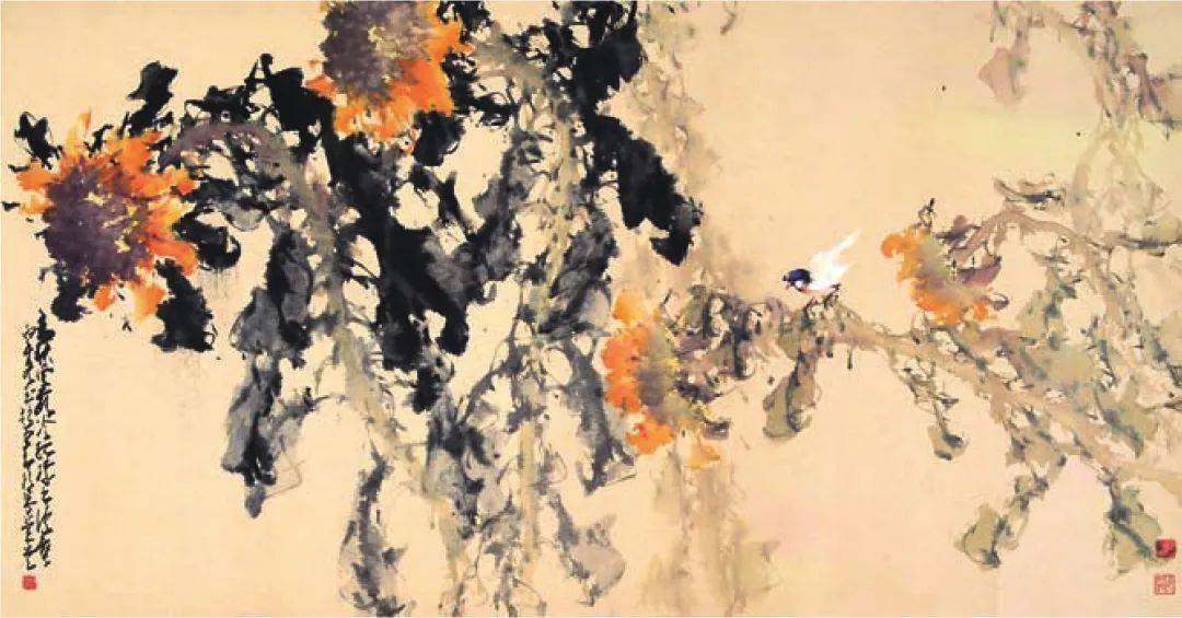 国画 赵少昂小憩 国画 赵少昂往期好文,点击阅读历代名家花鸟画:小