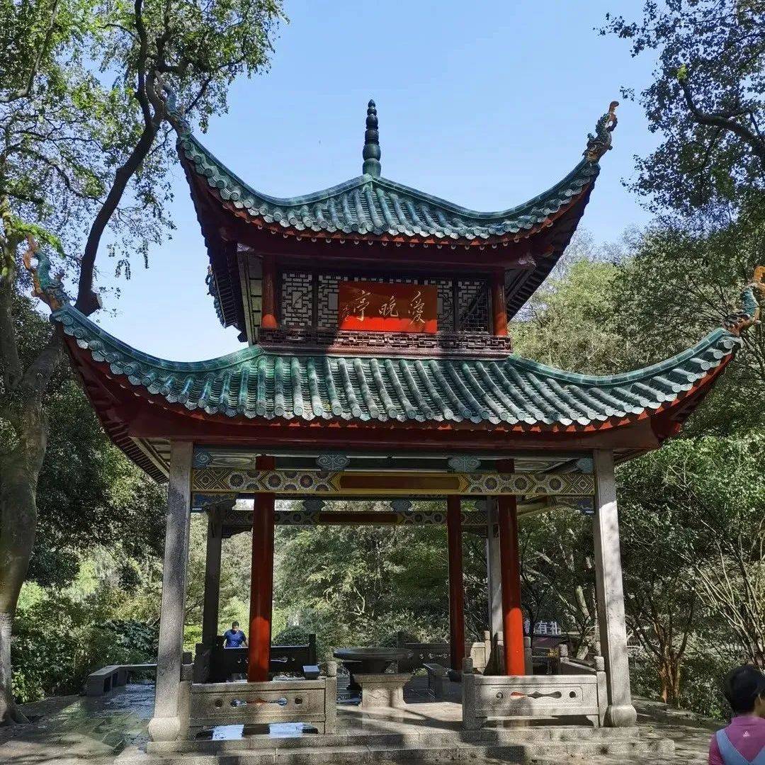 城事丨抢先看!修缮后的爱晚亭更亮更美,国庆快去拍照打卡_材料