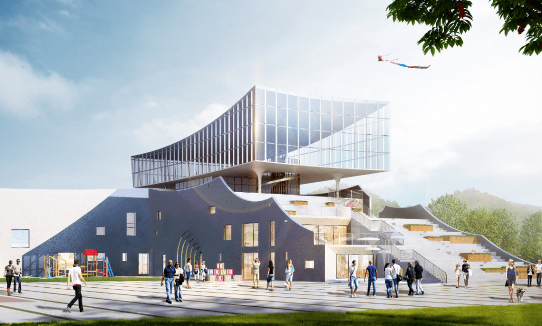 社区中心效果图