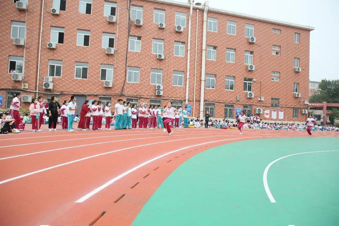 体育如花绽放校园北方工业大学附属学校20212022学年秋季全员运动会
