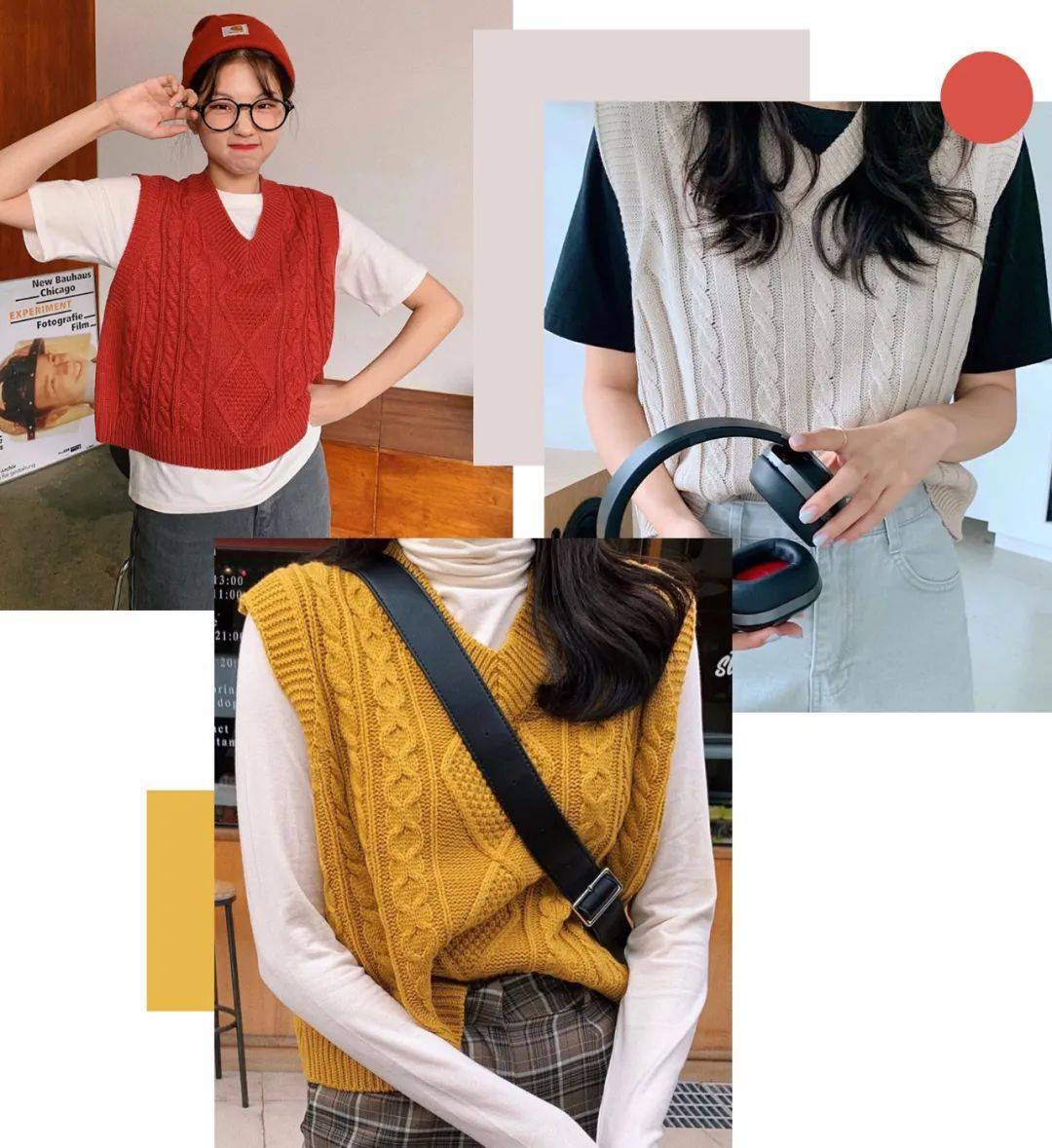 图片 “马甲+仙女裙”才是初秋王炸组合！这样穿太美了！