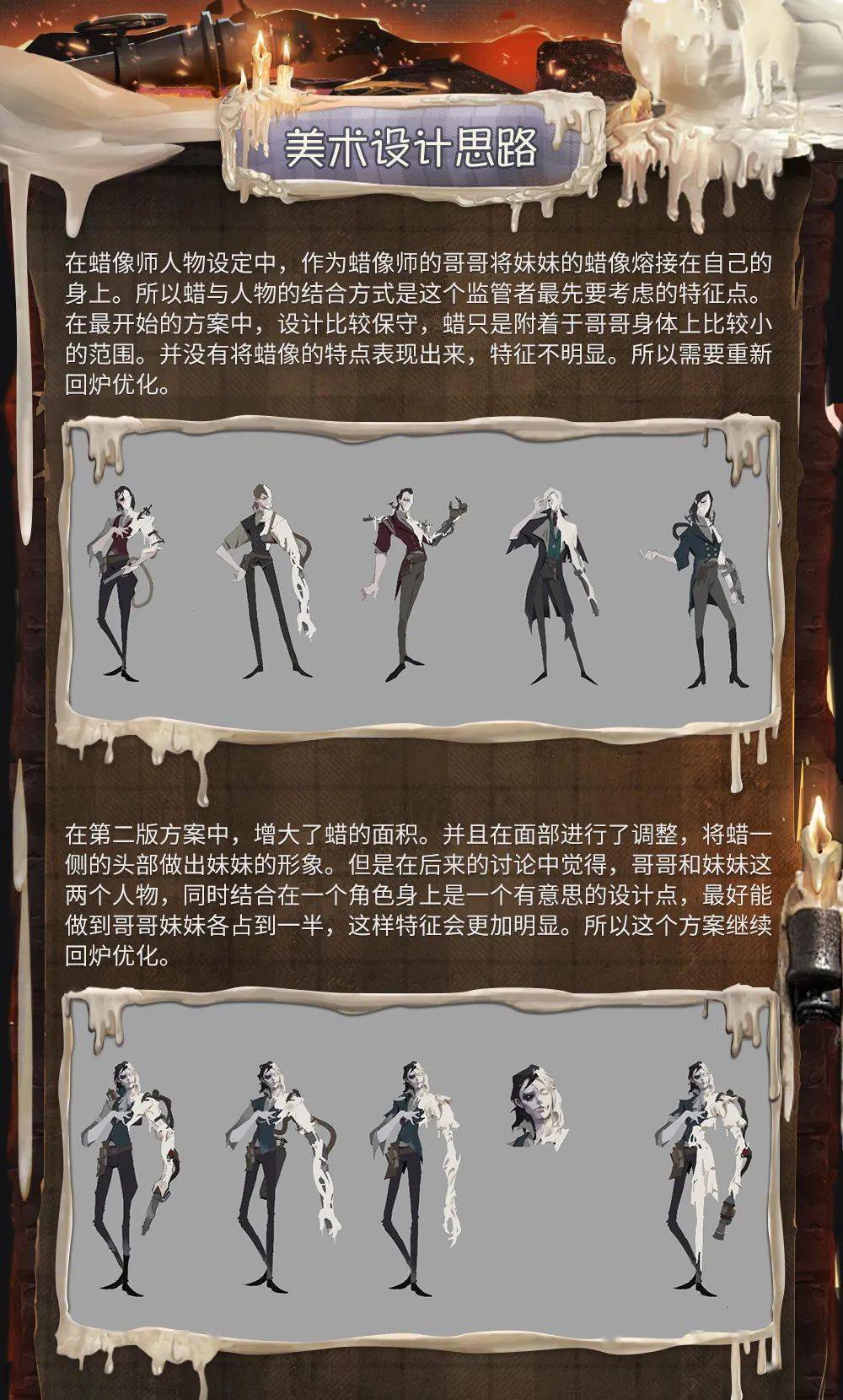 第五人格蜡像师三视图图片