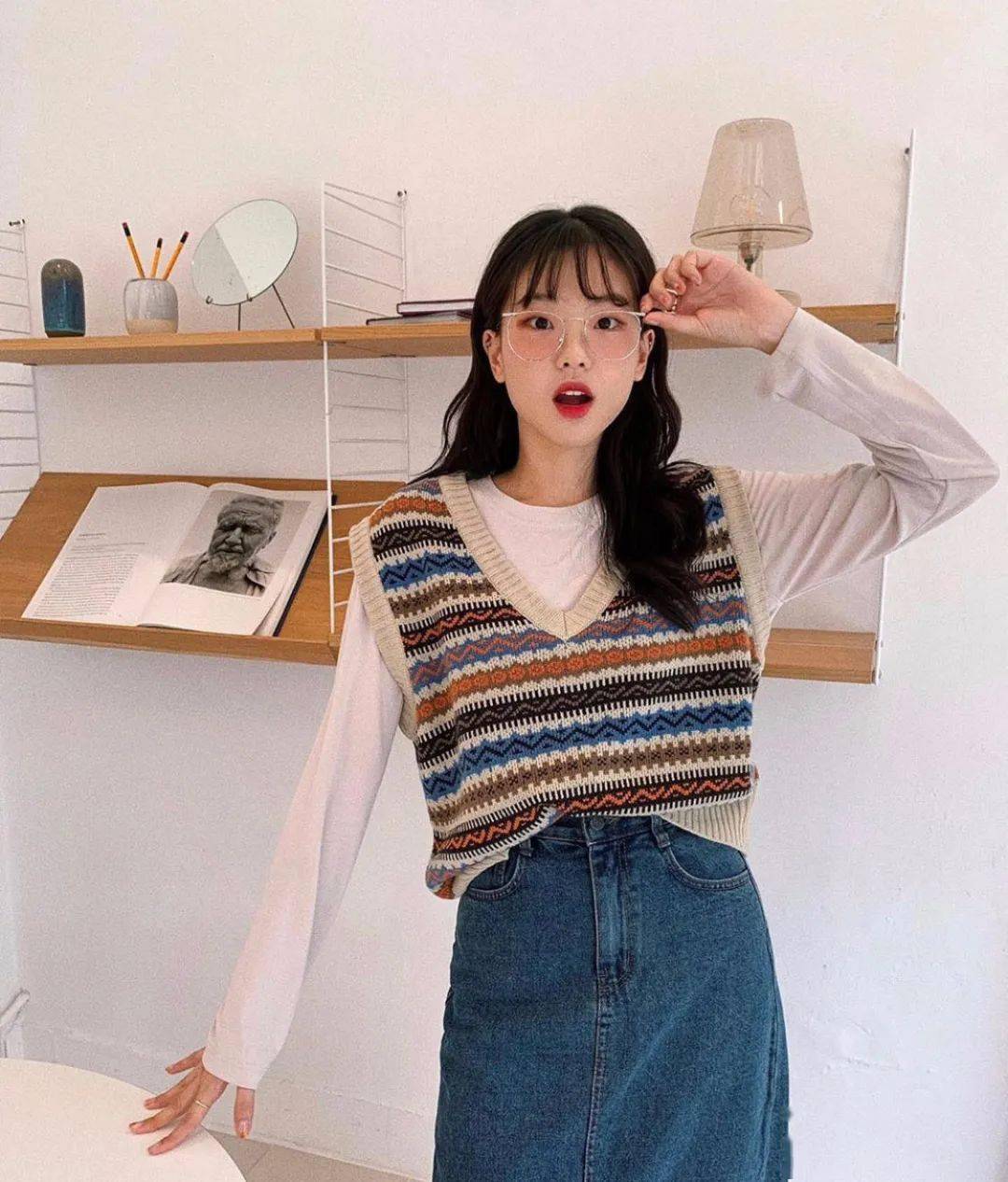 图片 “马甲+仙女裙”才是初秋王炸组合！这样穿太美了！