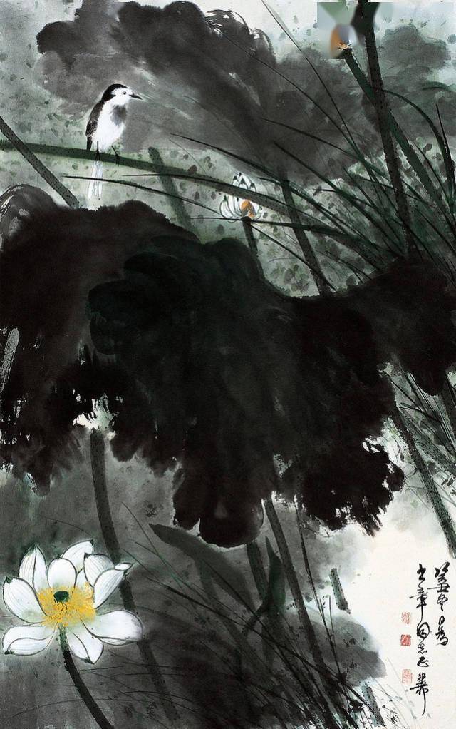 历代国画大师笔下荷花精品集萃,精彩绝伦!