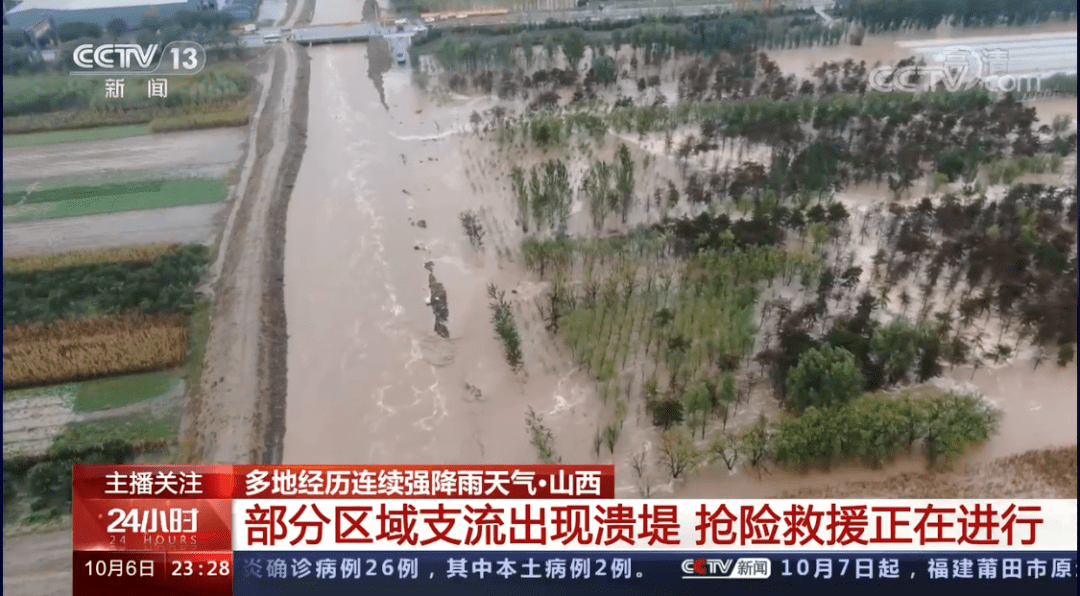 山西暴雨救援现场那些让人破防的瞬间