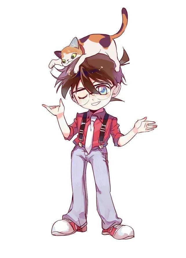 柯南穿搭笔记_hallo