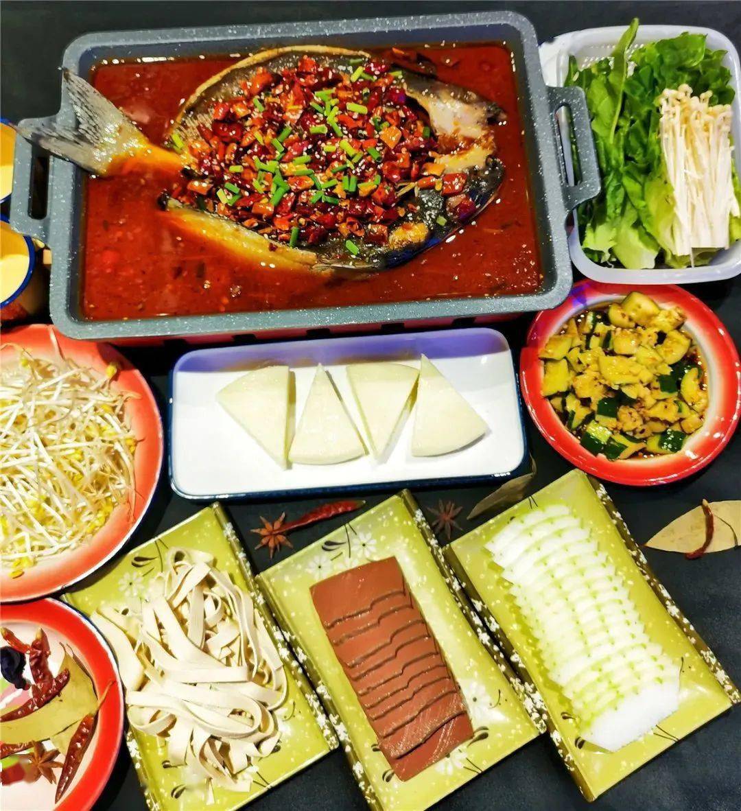 【东门·美食】88元享门市价284元玖言酒语双人烤鱼套餐!