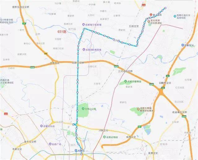 注意了公交651有变化