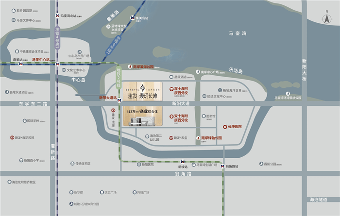 新品入市|建发缦玥长滩面市!主推79-143平高层和洋房