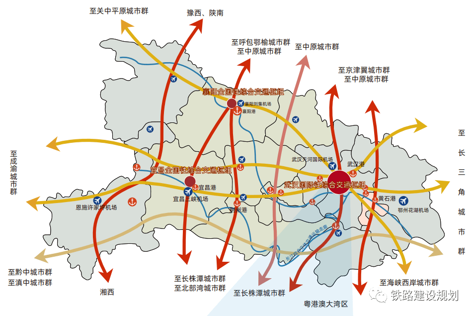 宜昌市融入国家八纵八横高铁网打造全国性综合交通枢纽
