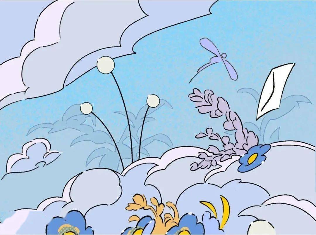 Genie 插画 | 未来主义也能唯美？空灵少女的梦幻世界