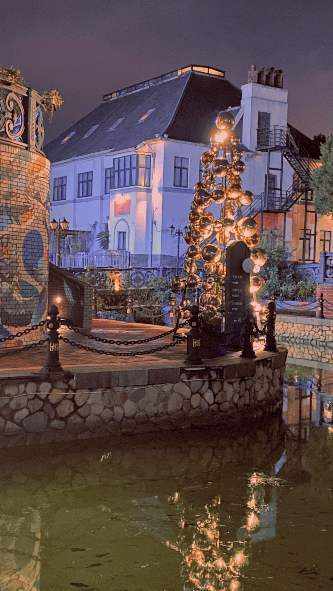 松江新城,越夜越迷人_泰晤士