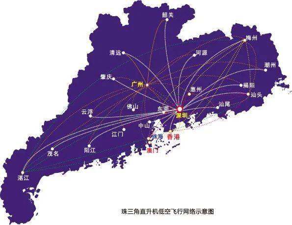 广州飞线图图片
