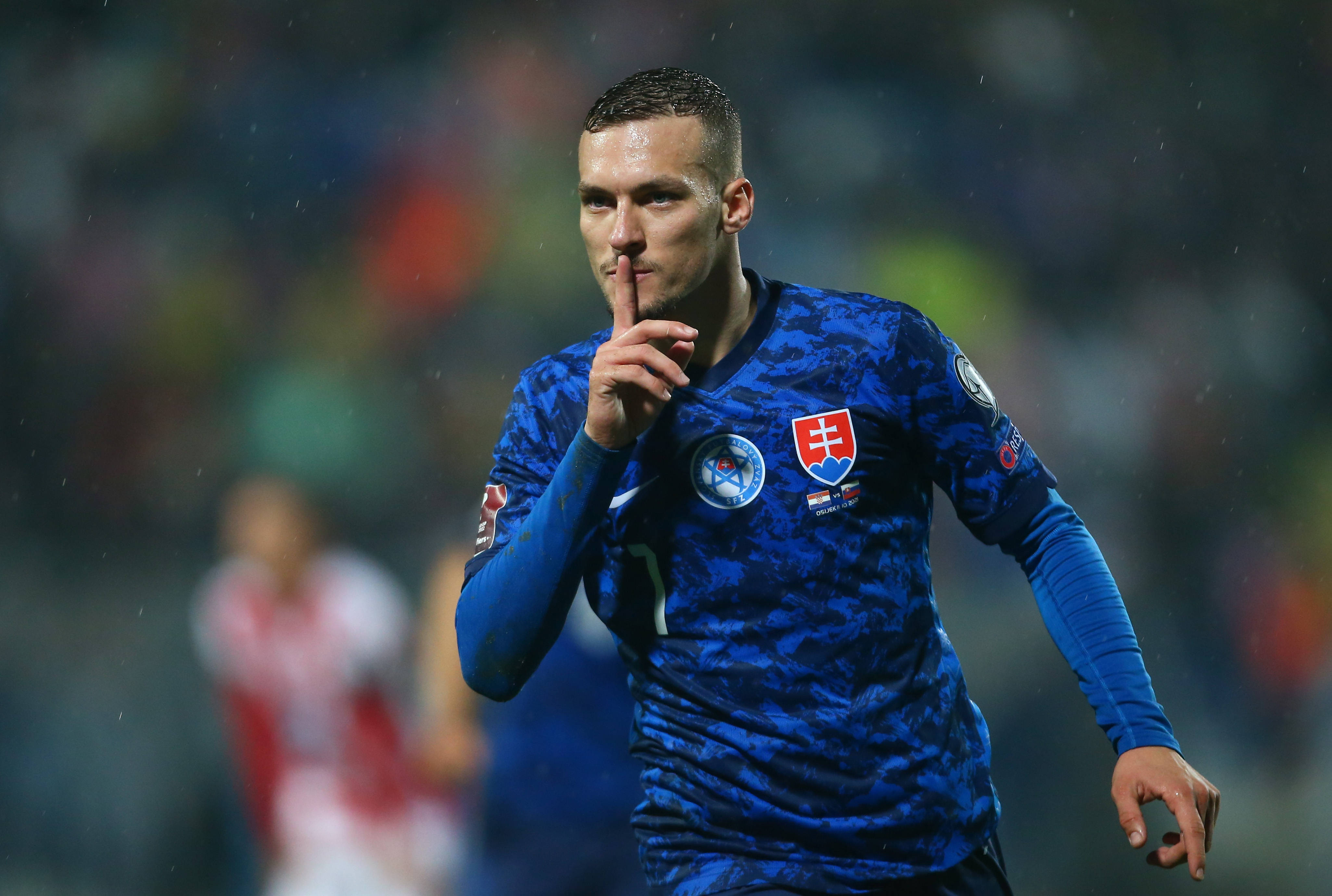 足球——世预赛:克罗地亚平斯洛伐克_球员