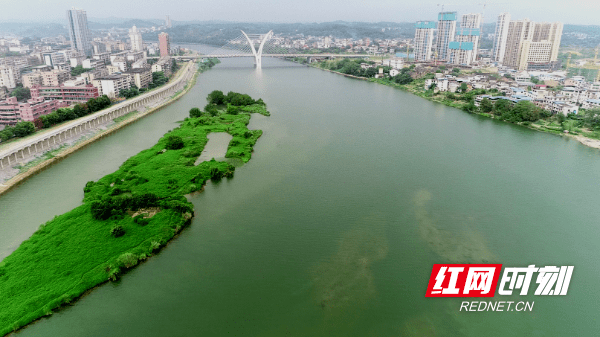 空中俯瞰有“范”河湖系列⑩ | 邵阳资江大祥段