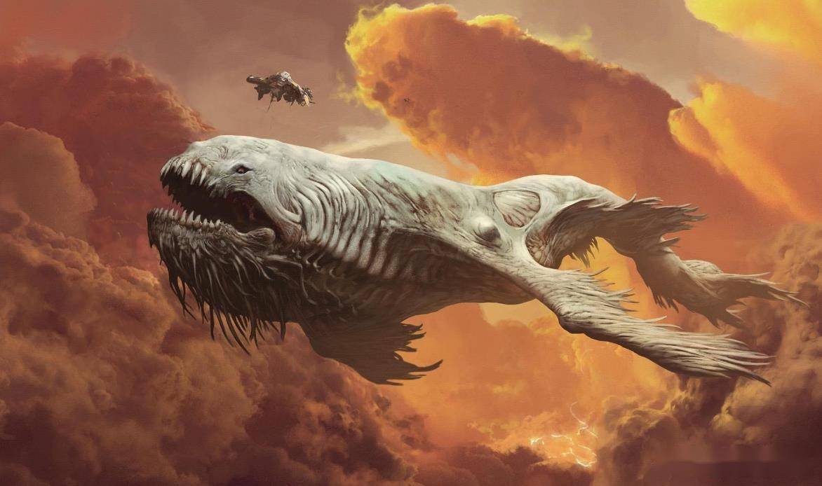 山海经》游戏广告里的“鲲”，竟然也是从国外“偷”来的？_搜狐网, image size:1172x694