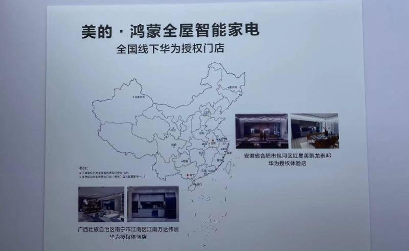 美的四大物联网平台首次亮相，与华为鸿蒙合作门店拓至16家