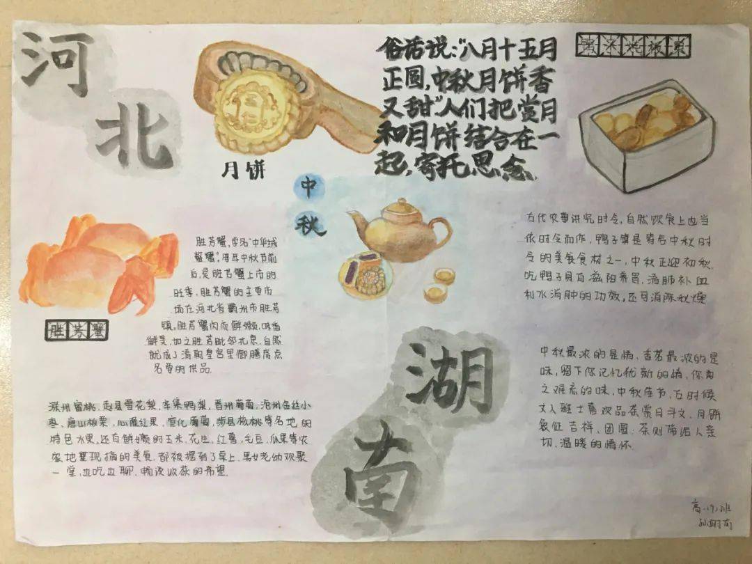 广府文化手抄报简单图片